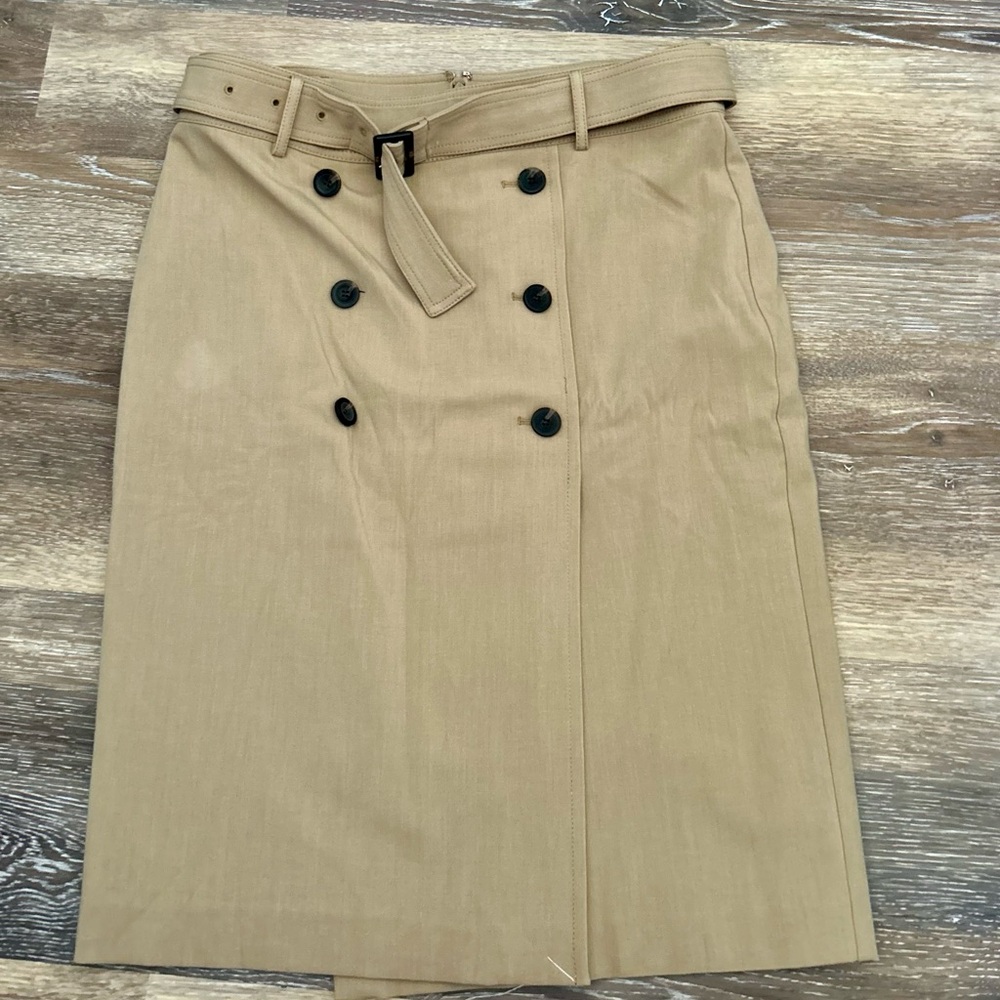 Loft Safari Summer Skirt 14 Tan